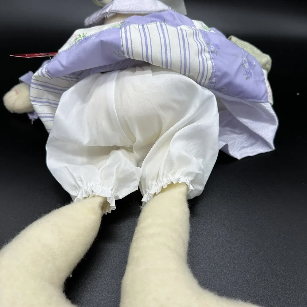 Russ Berrie Easter Bunny Rabbit Lavendette‎ Plush Stuffed Animal 17